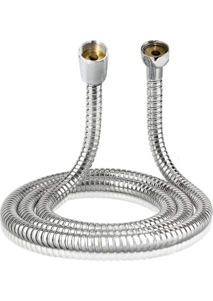 Çelik Örgülü Pirinç Somunlu Paslanmaz Yıpranmaz 150 cm Banyo Duş Hortumu 2 Li modelleri