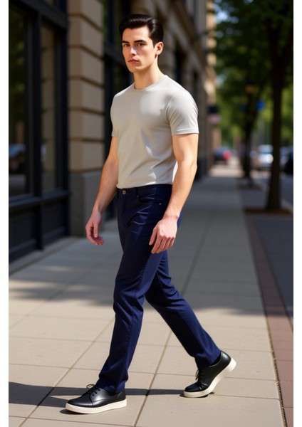 Erkek Gabardin Slim Fit Pantolon Fonksiyonel Dayanıklı Kaliteli Konforlu Estetik Premium Şık