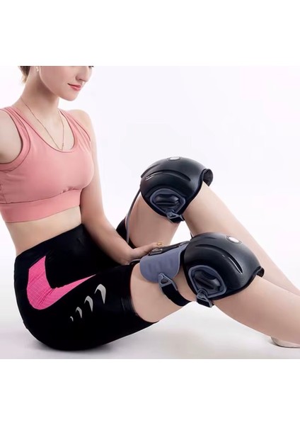 Ems'li (Elektriksel Kas Uyarımı) Isıtmalı Titreşimli Diz Medikal Masaj Cihazı - Akıllı Isı modelleri