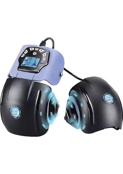 Ems'li (Elektriksel Kas Uyarımı) Isıtmalı Titreşimli Diz Medikal Masaj Cihazı - Akıllı Isı indirimleri