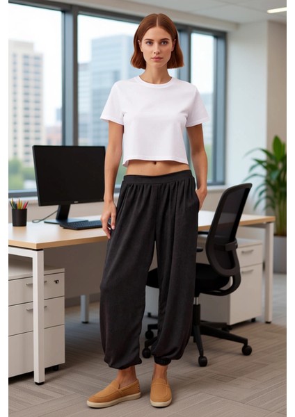 Kadın Bürümcük Jogger Pantolon Fonksiyonel Dayanıklı Kaliteli Konforlu Estetik Premium Şık fiyatları