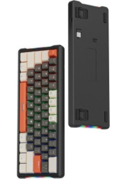 K610 Rgb Red Switch 61 Tuş Mini Gaming Oyuncu Kablolu Klavye Red Switch fiyatları