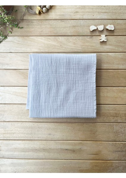 Bebekevi 90X90CM Organik 2 Katlı Bej Renk Müslin Battaniye %100 Pamuk Müslin fırsatları