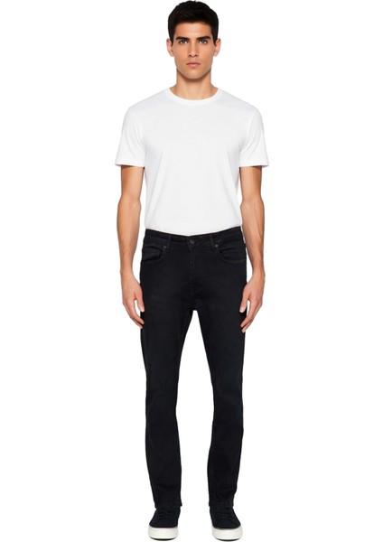 Erkek Regular Fit Denim Pantolon Fonksiyonel Dayanıklı Kaliteli Konforlu Estetik Premium Şık