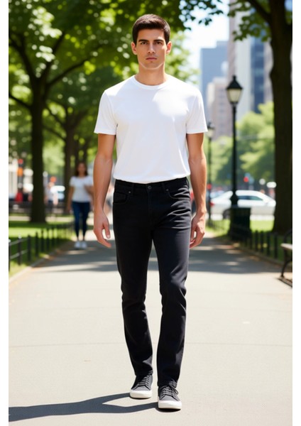 Erkek Regular Fit Denim Pantolon Fonksiyonel Dayanıklı Kaliteli Konforlu Estetik Premium Şık fırsatları