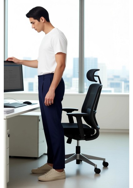 Erkek Açık Dokuma Kumaş Pileli Pantolon Fonksiyonel Dayanıklı Kaliteli Konforlu Estetik Şık