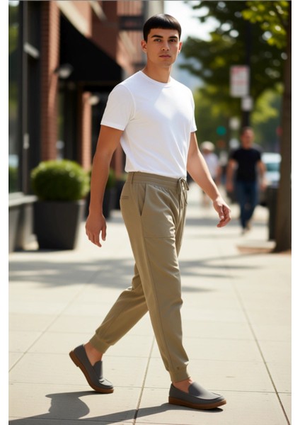 Unisex Gabardin Jogger Pantolon Fonksiyonel Dayanıklı Kaliteli Konforlu Estetik Premium Şık modelleri