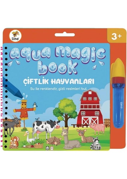 Boyama Kitabı Aqua Magic Book Çiftlik Sihirli TFL-1007