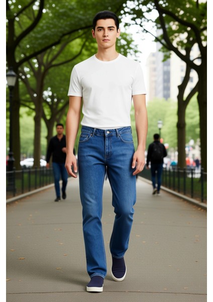 Kadın Açık Yüksek Bel Düz Paça Kot Pantolon Fonksiyonel Dayanıklı Kaliteli Konforlu Modern fırsatları