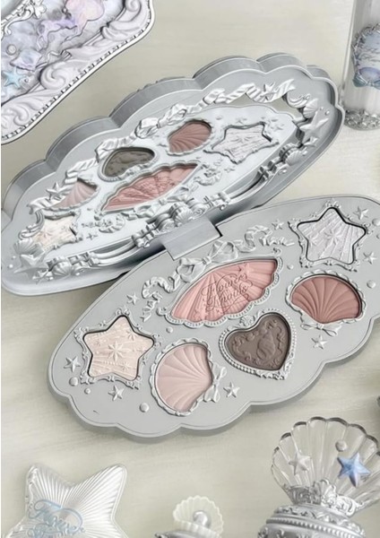 Moonlight Pearl Palet 6'lı Far, Allık, Aydınlatıcı, Işıltılı Nude Tonlar fırsatları