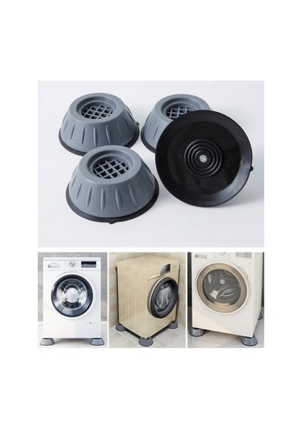 Beyaz Eşya Altlığı Ayağı Çamaşır Bulaşık Makinası Buzdolabı Yükseltici Titreşim Önleyici fiyatları