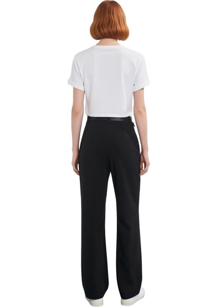 Kadın Comfort Fit Geniş Paça Dokuma Pantolon Fonksiyonel Dayanıklı Kaliteli Konforlu Rahat indirimleri