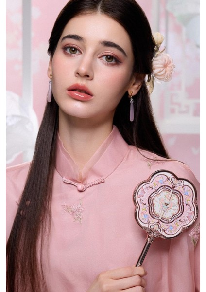 Kelebek Bulut Lotus Pembesi Taşınabilir El Aynası modelleri