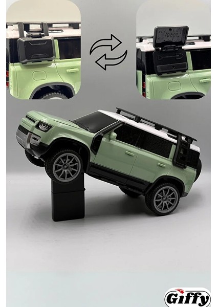 Oyuncak Full Fonksiyon Uzaktan Kumandalı Şarjlı LED Işıklı Defender Model Araba Drift Atan Off Road indirimleri