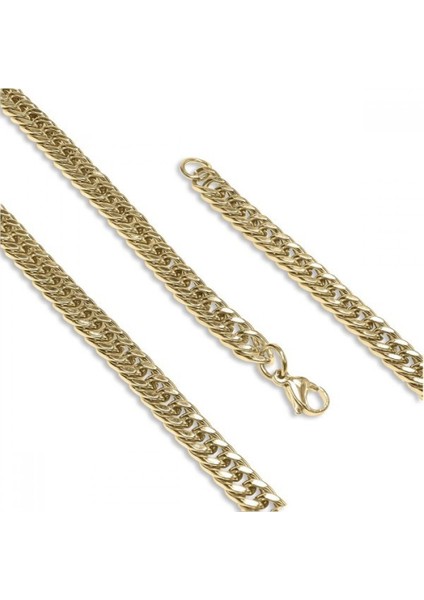 Erkek Balık Sırtı Çelik Erkek Kolye 1,6mm x 4mm