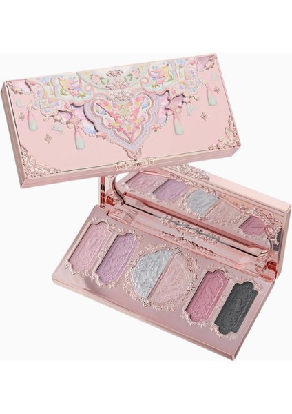 Butterfly Cloud Collar 6 Renkli Far Paleti