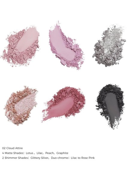 Butterfly Cloud Collar 6 Renkli Far Paleti fiyatları