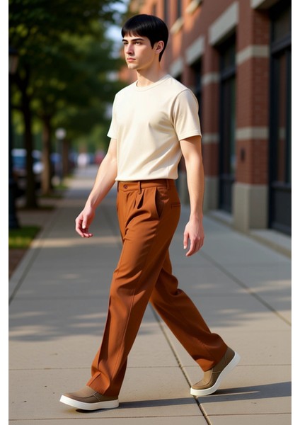 Erkek Casual Baggy Fit Pileli Kumaş Pantolon Fonksiyonel Dayanıklı Kaliteli Konforlu Rahat modelleri