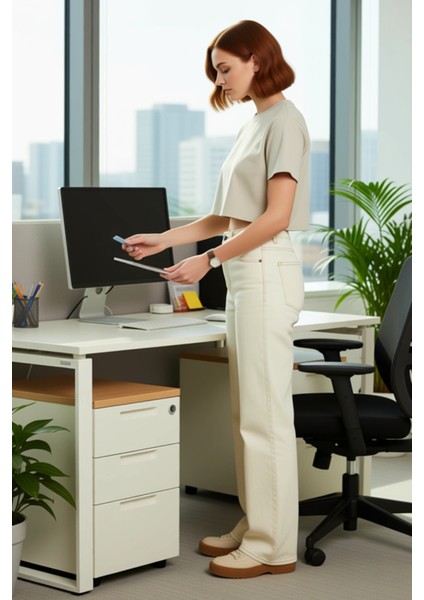 Yüksek Bel Geniş Paça Kadın Denim Pantolon Fonksiyonel Dayanıklı Kaliteli Konforlu Estetik