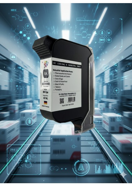 Hp 45 Wolke Videojet QCW6600 Muadil Plotter Kartuş fiyatları