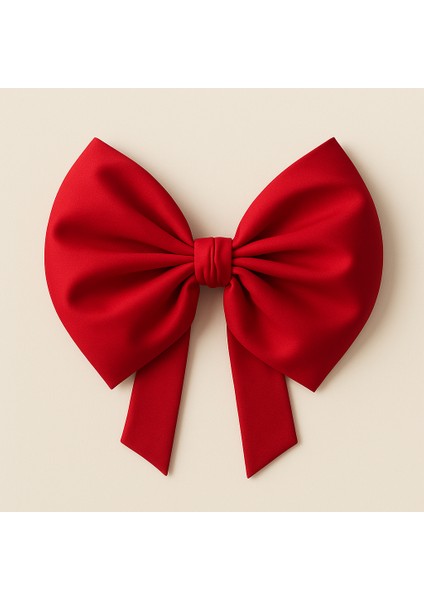 Yıllbaşı Ağaç Süs Noel Kırmızı Fiyonk 30X35 cm Küçük fiyatları