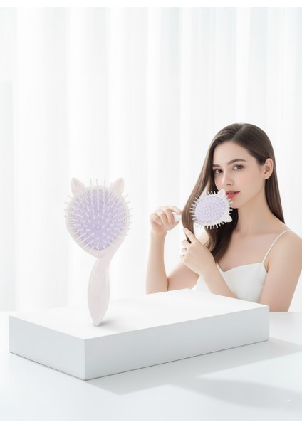Doğal Antistatik Hava Yastıklı Saç Fırçası - Dolaşık Saç Açıcı Tarak 722385 modelleri