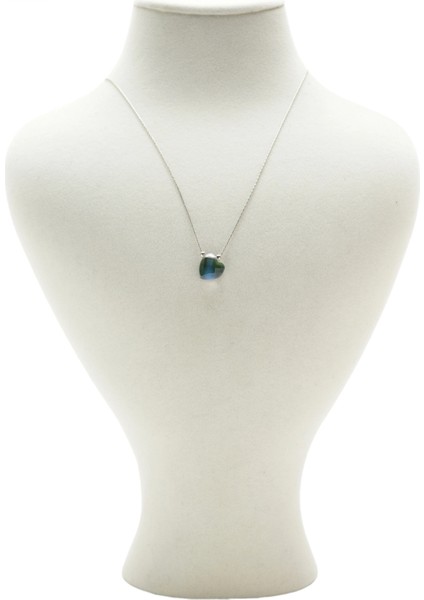 Kalpli His Taşı Doğaltaş Kolye