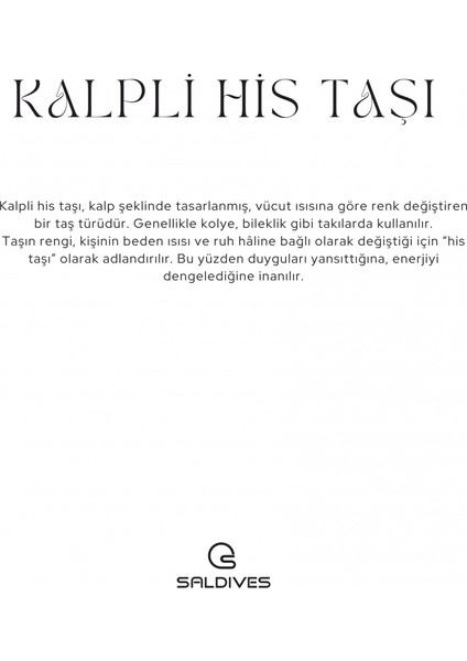 Kalpli His Taşı Doğaltaş Kolye fiyatları