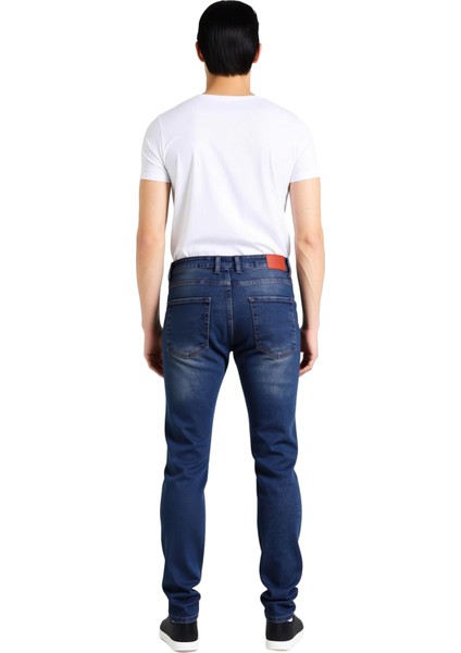 Erkek Açık Dar Paça Fermuarlı Kot Pantolon Fonksiyonel Dayanıklı Kaliteli Konforlu Estetik indirimleri