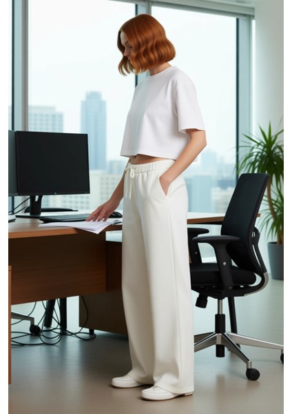 Kadın Yüksek Bel Bol Kesim Denim Pantolon Fonksiyonel Dayanıklı Kaliteli Konforlu Estetik Şık fiyatları