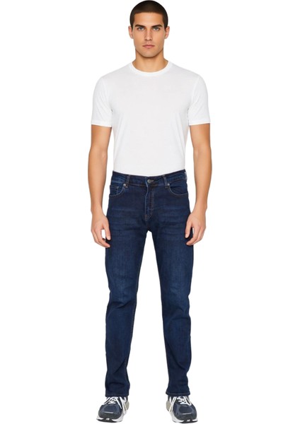 Erkek Regular Fit Denim Pantolon Fonksiyonel Dayanıklı Kaliteli Konforlu Estetik Premium Şık