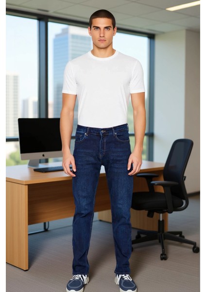 Erkek Regular Fit Denim Pantolon Fonksiyonel Dayanıklı Kaliteli Konforlu Estetik Premium Şık modelleri