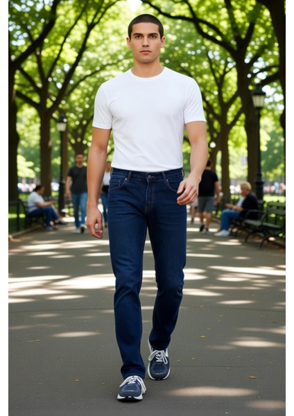 Erkek Regular Fit Denim Pantolon Fonksiyonel Dayanıklı Kaliteli Konforlu Estetik Premium Şık fırsatları
