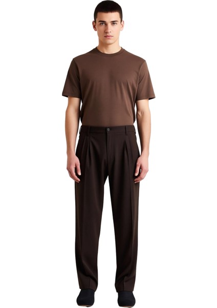 Erkek Casual Baggy Fit Pileli Kumaş Pantolon Fonksiyonel Dayanıklı Kaliteli Konforlu Rahat fırsatları