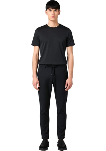 Erkek Dar Paça Yüksek Bel Dokuma Pantolon Fonksiyonel Dayanıklı Kaliteli Konforlu Estetik Şık fırsatları