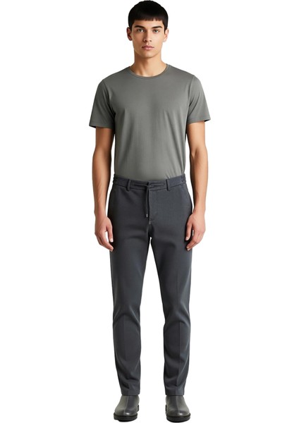 Erkek Koyu Kahve Düz Dokulu Regular Fit Pantolon Fonksiyonel Dayanıklı Kaliteli Konforlu Şık fırsatları