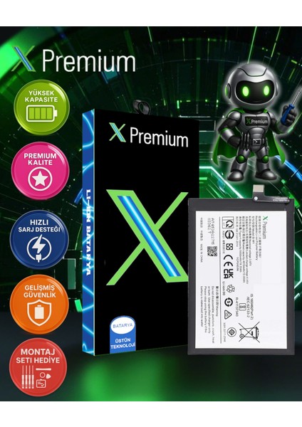 Xpremium Vivo Y35 5g Uyumlu Batarya Pil Süper Yüksek Kalite B-W1