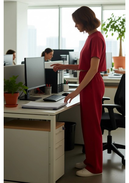 Kadın Yüksek Bel Bol Kesim Keten Pantolon Fonksiyonel Dayanıklı Kaliteli Konforlu Estetik Şık modelleri