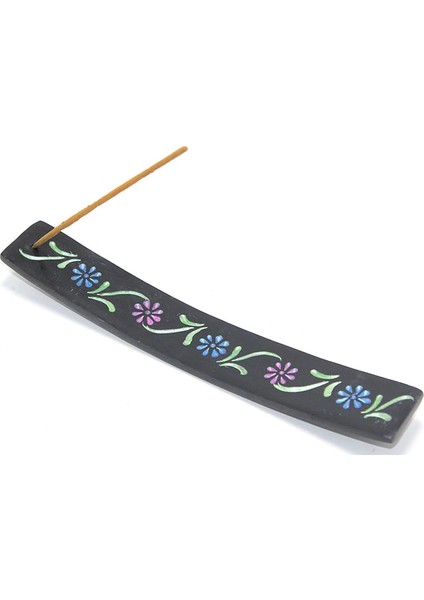 Obsidian Taşı Kayık Tütsülük Model 4