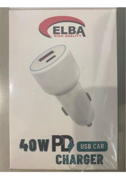ELB30-40WPD+USB Elba 40 W Pd+Usb Araç Başlık