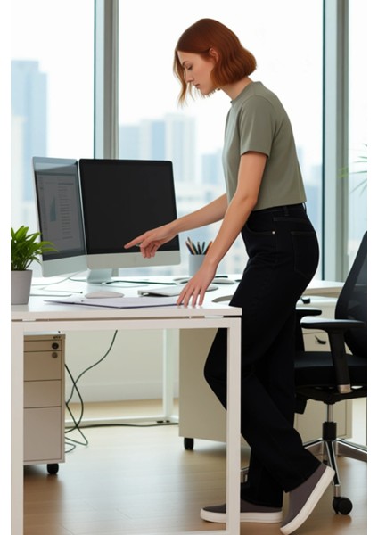 Kadın Yüksek Bel Düz Kesim Denim Pantolon Fonksiyonel Dayanıklı Kaliteli Konforlu Estetik Şık fiyatları