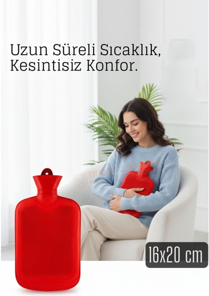 Kauçuk Sıcak Su Torbası –16X20 cm Termofor | Termal Torba 722334