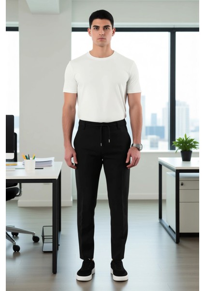 Kadın Için Açık Slim Fit Kumaş Dokuma Pantolon Beli Bağlama Detaylı Fonksiyonel Dayanıklı Şık fiyatları