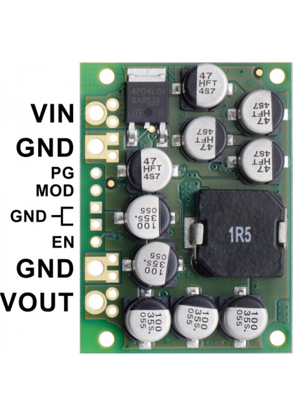 5 V, 15 A Step-Down Voltaj Regülatör D24V150F5 - PL-2881