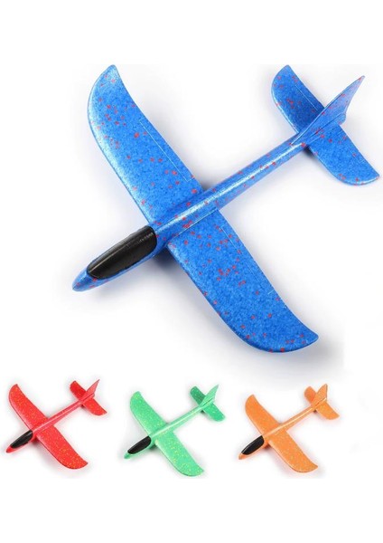 4'lü Çocuk Köpük Uçak Oyuncak-Elle Atılan Dayanıklı El Planörü ✈️ Kırmızı&mavi&turuncu&yeşil modelleri