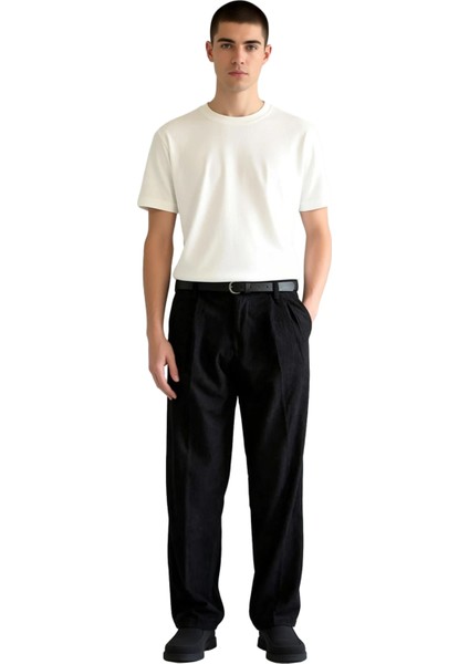 Erkek Kadife Dokulu Pantolon Fonksiyonel Dayanıklı Kaliteli Konforlu Estetik Premium Rahat fırsatları