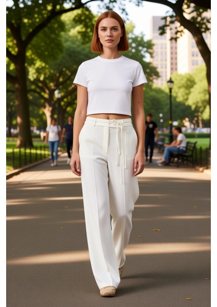 Kadın Antrasit Düşük Bel Bağcıklı Geniş Paça Pantolon Fonksiyonel Dayanıklı Kaliteli Rahat modelleri