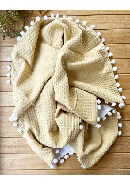 Tavşan Desenli Çift Katlı Müslin ve Waffle Kumaş Alt Açma , Yastık ve Battaniye 3'lü Set 40 x 70 Tek Ebat fiyatları