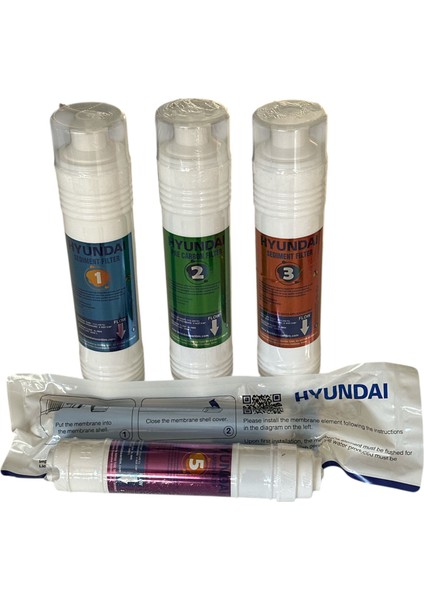 HW-100 Up Su Arıtma Filtresi modelleri