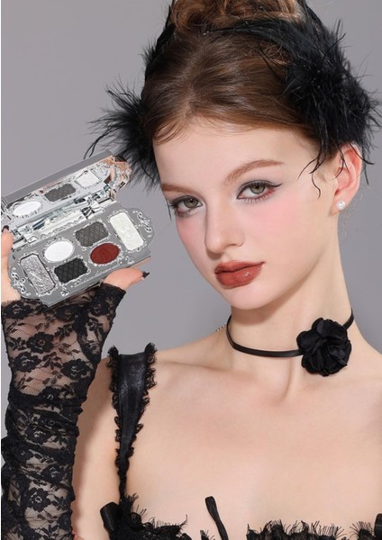 Swan Ballet Göz Farı Paleti,mat & Işıltılı 6 Ton 02 Black Swan fırsatları